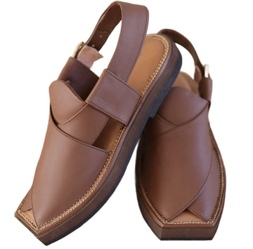 Double-sole Handmade Leather shoe Kaptan Chappal (wholesale price)